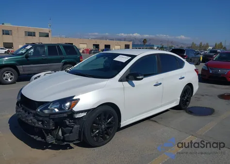 2018 Nissan Sentra Sr из США, поврежденный, VIN 3N1AB7AP1JY249355